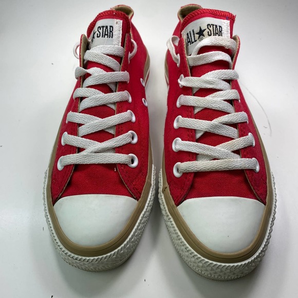 Converse Chuck Taylor FX OX Red Women's 8 Canvas Unisex Lace Up Trainers 102081F - Picture 3 of 9